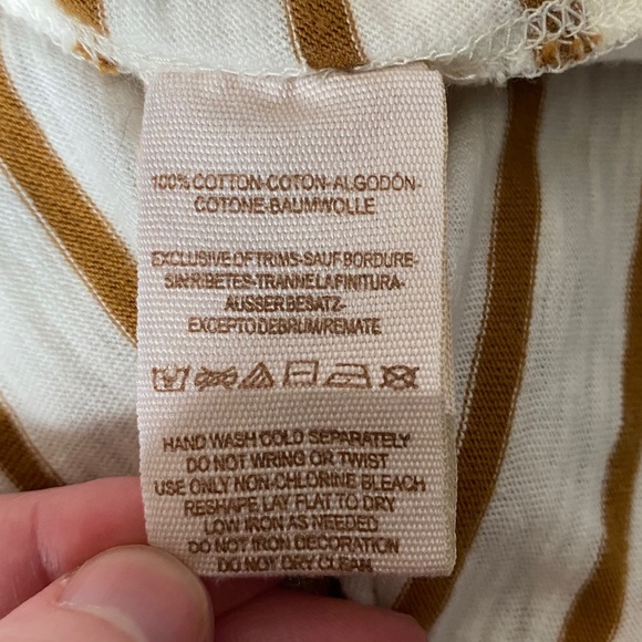 Free People Toosaloosa Thermal Shirt Ivory Medium - Picture 13 of 15